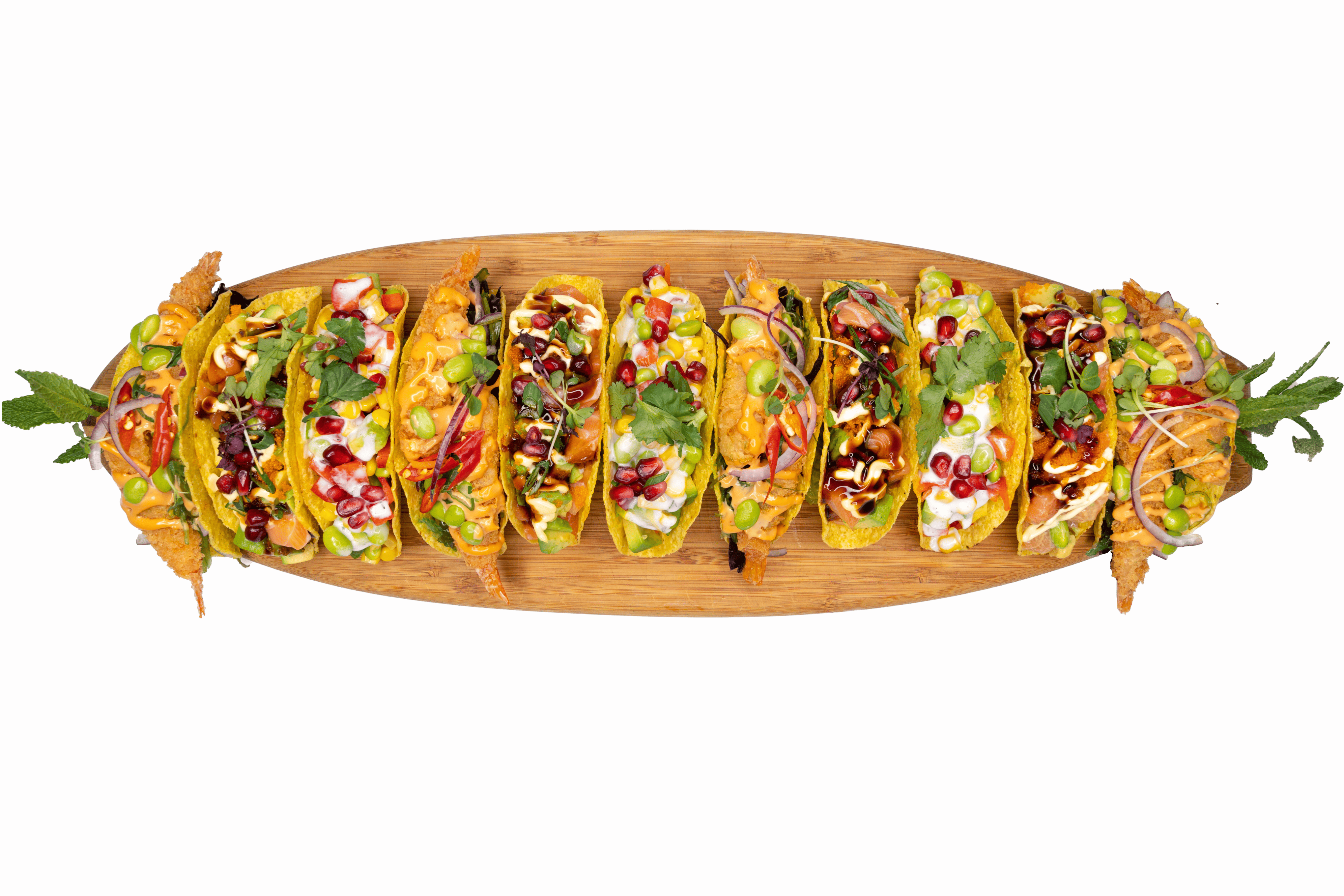 Sushi Tacos & Nachos