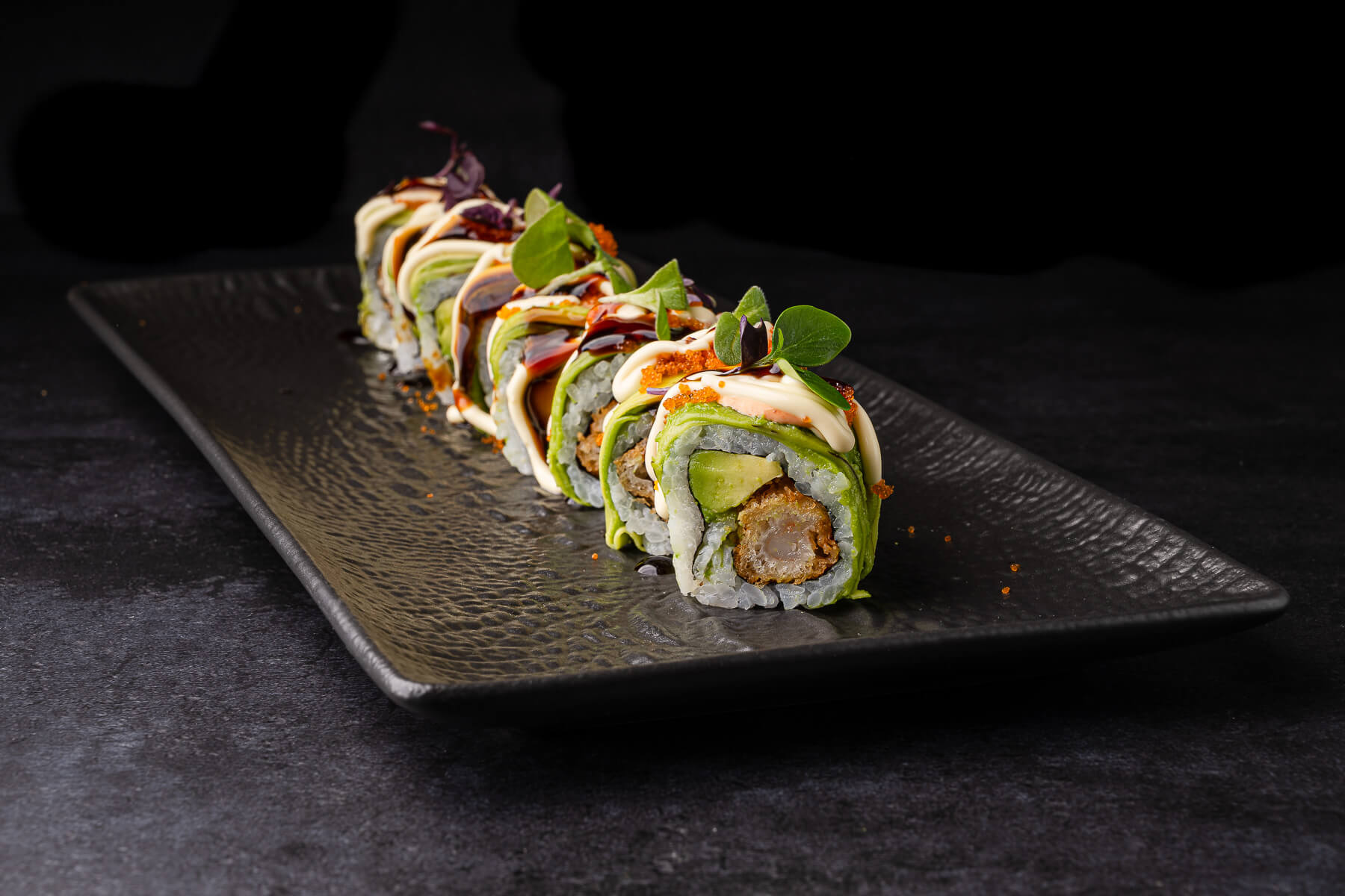 Tempura Shrimp Avocado Blaze