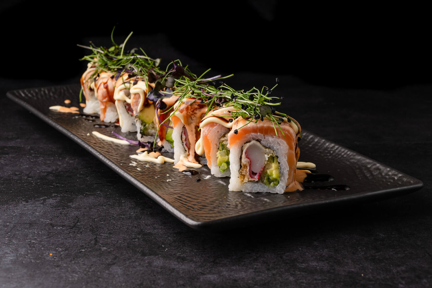 Spicy Salmon Surimi Burn